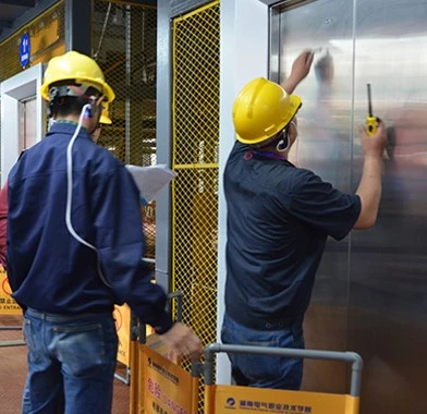 installing machine roomless passenger elevator installing machine roomless passenger elevator
